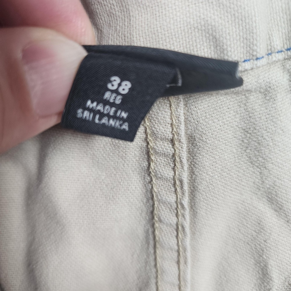 Patagonia Pants Mens 38x31 Beige Khaki Organic Cotton Chino Straight Leg Casual - Picture 9 of 16